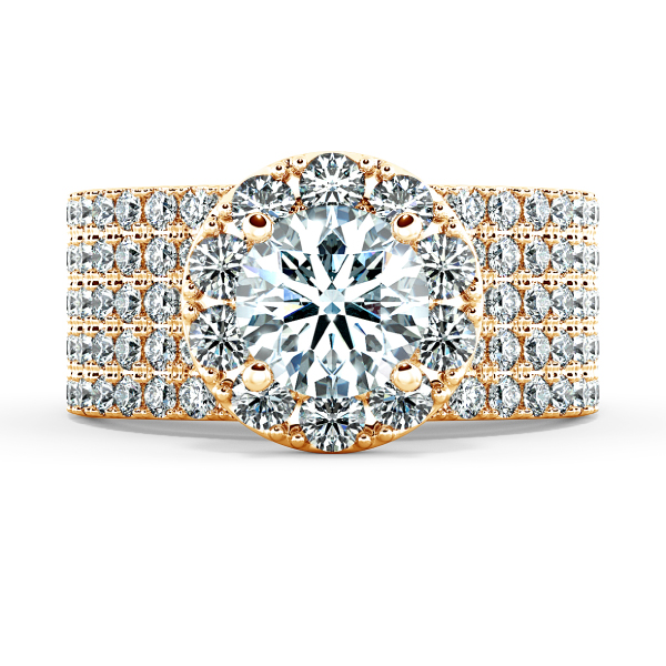 Nhẫn đính hôn Halo bản lớn NCH2013 2